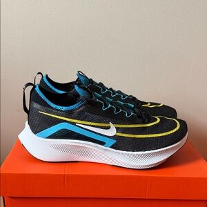 Nike Zoom Fly 4 Black Chlorine Blue CT2392-003 Men’s Size 9